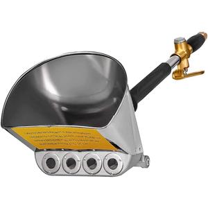 Uenede Stucco Sprayer Gun, 4 Jet Cement Mortar Paint Hopper Pneumatic Sprayer, Ceiling Plaster Texture Manual Painting Tool