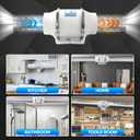 Voltset 4" Inch Inline Exhaust Fan with Remote Control, 280 CFM High Efficiency Air Flow for Bathroom, Kitchen, Grow Tent, Hydroponics, 3D Printer