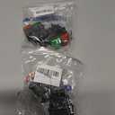 2 x JD 2pcs 30A 125V/250V AC Large Current Rocker Switch ON/Off Switch 4Pins Toggle Switch with UL Certificate (Red green switch)