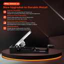 Upgraded Metal Interior Door Handles (Pair)  Compatible with 2006-2012 Ford Fusion, 2006-2011 Mercury Milan, 2006 Lincoln Zephyr, 2007-2012 Lincoln MKZ  Replaces 6E5Z-5422600-AA, 6E5Z-5422601-A (Front Left&Right Door Handle)