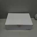 Rechargeable Flameless Candle, Flashing LED Pillar Real Wax Candle with Remote Control and Timer, Decorative Electronic Candles, 1 Set of 3 (White-Droplet, 3Pcs)