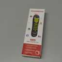 KALUYA Baby TV Remote Toy, Toddlers Remote Control Toy Kids Realistic Play Remote Early Educational Baby Musical Toys with Light and Sound English French Spanish for Infant Boys Girls 6 Month+, Black