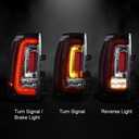 G-PLUS LED BAR Tail Lights Fit GMC Yukon/Yukon XL 2019-2020/Fit GMC Yukon/Yukon XL (Denali, SLE, SLT) 2015-2018 Driver & Passenger Rear Lamps Brakelights Luces Traseras, Faros TraserosAssembly