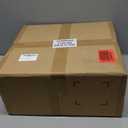 Orger 10 Pack Passage Door Handle Matte Black Non-Locking Door Lever, Interior Hallway Closet Door Lock Sets with Square Rosette, Modern Door Lock for Right & Left Handed Doors