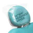 LA MIERE 250P Disposable Dental Headrest Covers & Chair Sleeves Waterproof Cover, Dental Chair Clear 10'' x 14"