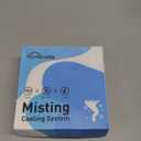 HOMENOTE Misting Cooling System, 26FT (8M) Misting Line + 7 Brass Mist Nozzles + Brass Adapter(3/4") Outdoor Mister for Patio Backyard Garden Greenhouse