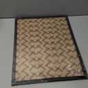 A PLUS MAX Picture Frame, Black Engineered Wood Frame for 13 x 17 Inch Picture Poster Photo, Light Weight  Frame with Wood-Grain for Wall