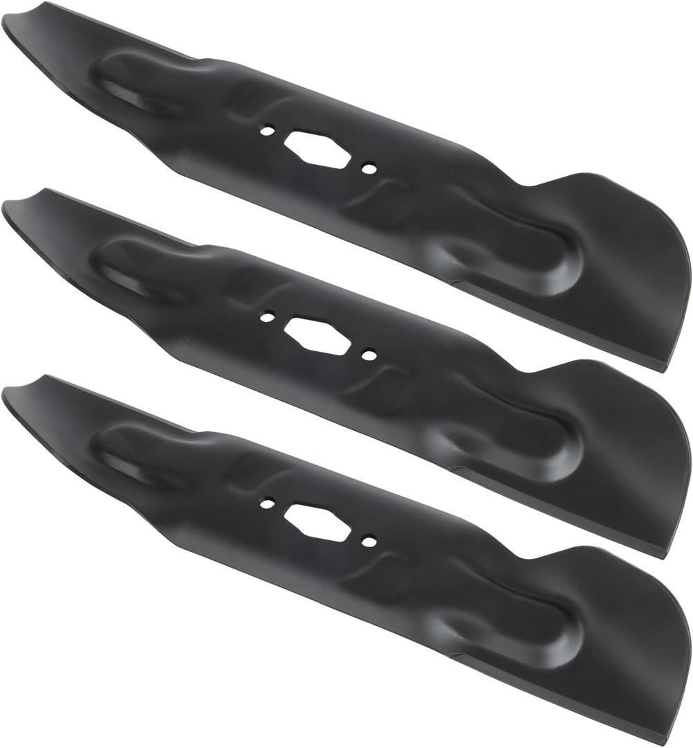 (Set of 3) 50 Inch Mower Blades for Cub Cadet XT1 XT2 ZT1 ZT2 LT50 LX50, Troy-Bilt MTD Craftsman, Fits 50" Deck, Replaces OEM 742P05094 942-05094 742-05094 High-Lift Mulching Blade