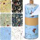 36 Pack Reusable Cleaning Cloths Washable Cotton Kitchen Dish Towels for Home Party Supplies Bulk, 9.84x11.81in (Rich Flowers)