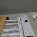 Mavivegue Expandable Shoe Rack for Closet, Adjustable Shoe Rack for Small Space (White, 4 Tier - Small)