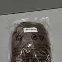 karlery Women 70s Feathered Wig Long Brown Wave Disco Wig Singer Highlight Dyed Vintage Costume for Party Fashion Accessory