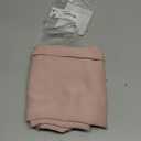 Solid Pink Rod Pocket Valance for Windows 60x14 Inches Valances for Kitchen Blackout Curtain Valance for Living Room Short Straight Drape Valance for Bedroom Kids Room 1 Panel