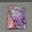 Purple Pink Birthday Party Decorations for Women Girls with Happy Birthday Banner,Hanging Swirls,Tissue Paper Pompoms,Circle Dots Garland,Tassel Garland Purple Balloons