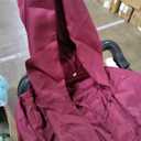 Adult Hooded Robe Cloak Knight Costume Cape Vintage Hood Cloaks Halloween Outfit XL Adult - Wine Red