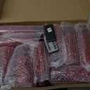 Flickering Flameless Candles Battery Operated with Remote and 2/4/6/8 H Timer Plexiglass Led Pillar Candles Pack of 9 (D2.3 xH 6" 7" 8") with Realistic Moving Wick Candles for Home Decor(Red)