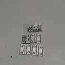 4Pcs 25 Series Aluminum Extrusion Profile Pivot Hinges Bracket with Bolt Nuts for 2525 Series 25mm Extruded Aluminum Connectors