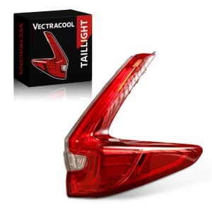 LED Left Tail Light Compatible with Honda CR-V 2017-2019 Replacement# 33550TLAA01