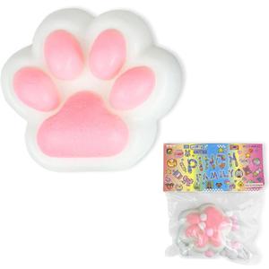 3.15in Cat Paws Squishies Toys for Stress Relief,Stick Squishy,Kawaii Mochi Squishy Sensory Toys(1Pcs-Pink)