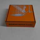 High Pressure Rainfall Shower Head with Handheld Spray Combo  5 Spray Modes, 10" Rain Showerheads Overhead Shower, Anti-Clog Nozzles, Air-In, Flexible Extension Arm, Chrome Plating & Brass