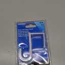 Hardware Essentials 852102 Over The Door Hook Small Plastic White
