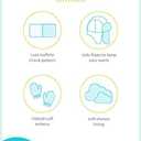 Simple Joys by Carter's Baby Hat and Mitten Set (2-5T, Black Red Buffalo Check)