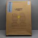 LASFIT Front Floor Mats for Ford F-150 2015-2026 | F150 Lightning 2022-2025 SuperCrew & Super Cab Carpet Floor All Weather Car Liners TPE Truck Mats-First Row Only, 2pcs Black