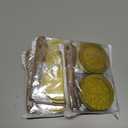 3 x MixTeach 12 Pieces Christmas Photo Frame Ornaments Round Glitter Holiday Picture Frame Gifts and Tree Decoration for Christmas Party Favor (Gold)