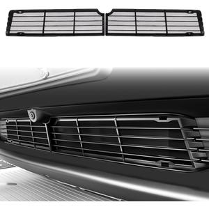 Front Grille Mesh Inserts for Tesla Model Y Juniper 2026(NOT for Standard/Performance), Lower Bumper Grill Guard, ABS Protective Mesh Cover, Prevent Debris & Rocks, Easy Snap-On Installation