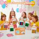 JoyCat 24 Pack Foil Art Greeting Cards, Mother's Day Crafts for Kids, No Mess Arts and Crafts, Goodie Bag Stuffers, DIY Party Favors, Birthday Present Girls Boys Ages 49