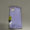 Slim Fit Case for iPhone 15 Plus and iPhone 14 Plus 6.7-Inch, Wave Frame, Cute Soft TPU Thin Protective Phone Cover for Women, Light Purple