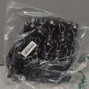 2 Pcs Gothic Christmas Stockings Velvet Hanging Stockings Black White Spooky Hand Embroidery Holiday Decor for Fireplace Goth Dark Alternative Christmas Decoration(Dancing Skeleton)