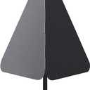 Upgraded Squirrel Baffle with Dual Defense, Squirrel Proof for Bird Feeder Pole Outside, Outside Pole Mount Bird House Guard for Outdoor Shepherds Hook, Rust Chew Proof (Size:Metal Material)