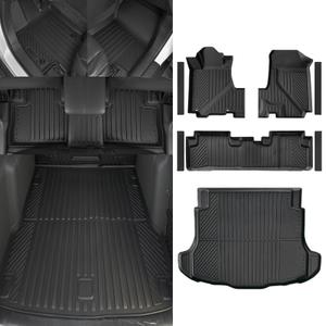 Custom Fit Floor Mats for 2007-2011 Honda CRV
All Weather TPE Floor Liners & Trunk Mat & Door Sill Guard | Odorless Full Set Interior Accessories