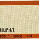 Silpat AE295205-01 Premium Non-Stick Silicone Baking Mat, 11-3/4-Inch x 8-1/4-Inch (1 pack) by Silpat