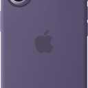 Apple iPhone 17 Silicone Case with MagSafe and Camera Control: Lightweight Phone Case, Wireless Charging Compatible, Smooth Matte Finish; Purple Fog