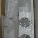 Hair Dryer Holder, Hair Tool Organizer, Blow Dryer Hanger Wall Mount for Dryer Hook, Bathroom Space-Saving Blow Dryer Organizer, Curling Irons Storage Wall Mounted White