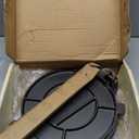SIRCLES Tortilla Press 12 Inch Cast Iron - Extra Large, Heavy Duty 12 Inch Tortilla Press - Ebook Tortilla recipes - 5 Non-Slip Rubber Feet - Pre-Seasoned - Prensa Para Tortillas De 12 Pulgadas Grande