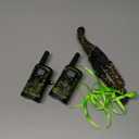 Walkie Talkies for Kids 22 Channel 2 Way Radio 3 Miles Long Range Handheld Walkie Talkies Durable Toy Best Birthday Gifts for 6 Year Old Boys and Girls fit Adventure Game Camping (Green Camo 1)