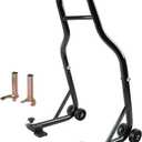 H RUO Motorcycle Stand Rear Combo Wheel Lift Stands, 500Lbs Capacity