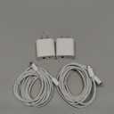 Fast Charger iPhone, Dual Port A/C Charging Adapter, 2Pack Quick Double Wall Charger Block, Apple Charger Block 10FT USBC to Lightning Cable for iPhone 14/13/12/11/ProMax/XS/XR (White)
