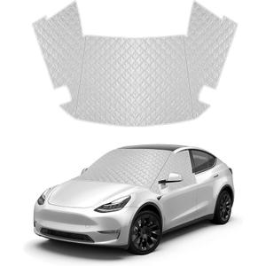 Windshield Car Cover for Model Y. Provides All-Season Protection for Front and Side Windows 