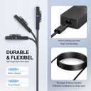 YURCIPWE Surface Pro Charger 65W, Surface Laptop Charger Compatible with Microsoft Surface Pro 11/10/9/8/7+/7/6/5/4/X, Surface Laptop 5/4/3/2, Surface Book 3/2, Surface Go 3/2/1 with 8.8ft Power Cord