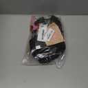 rabbitgoo Dog Harness No Pull with 2 Leash Clips, Adjustable Soft Padded, Reflective Oxford No Choke Pet Vest with Easy Control Handle for Large Dogs, Black, L