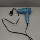 Conair Cord-Keeper Dryer with Folding Handle and Retractable Cord, 1875W Travel Hair Dryer, Ionic Technology, Teal