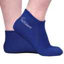 FitsT4 Sports Neoprene Water Socks 3mm Snorkel Fin Anti-Slip Sock Swim Men Women Dive Wetsuit Booties Perfect for Scuba Surfing Kayaking Beach Volleyball Soccer, Xl, Blue