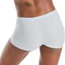 Hanes Women's Seamless Underwear Pack, Comfort Flex Fit Bikini Boyshort or Thong Panties, 6-Pack (S)