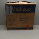 Ergonomic Office Chair Desk Chair with Adjustable Height Mesh Computer Chair Swivel Chair with Flip-up Arms and Lumbar Support Blue