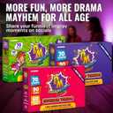 QUOKKA Charades & Guessing Game for Adults - 120 Hilarious Scenarios & Quirk Cards | Perfect for Adult Game Night, Parties, Gifts & Reunions | Extended Pack