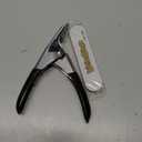 Dog Cat Pets Nail Clippers, Professional Pets Claw Trimmer with Free Nail File, Sharp Stainless Steel Blade, Sturdy Non Slip Handles - for Safe, Professional at Home Grooming (Black)