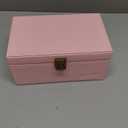 Faraday Box for Car Keys, Faraday Key Fob Protector Box, Anti Theft Car Keys Faraday Cage, Keyless Entry Protector Faraday Pouch for Key fob, RFID Signal Blocking Box(Pink,S)